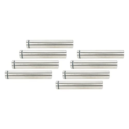 Sign Standoff Screws 0.75" Dia 4" Length Glass Standoff Bolts Stainless Steel 3/8" Thread Dia Advertising Screws - 8pcs - size: 0.75" Dia x 4" Length 8pcs