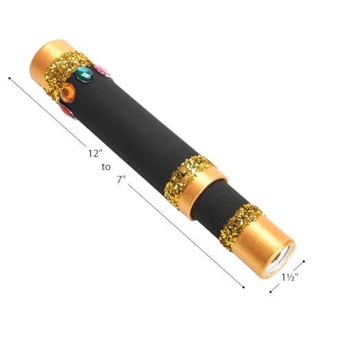 Colorations Decorate Your Own Telescopes, Set of 10, 11" L x 1.5" D