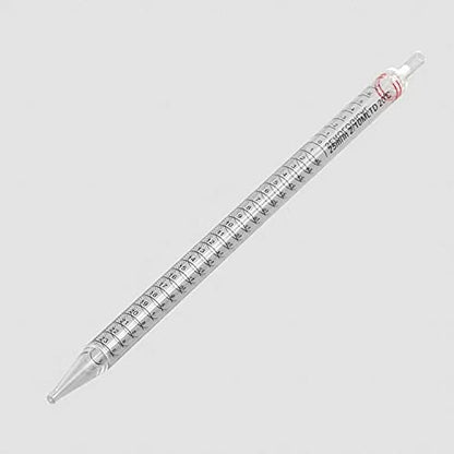 Serological Pipette - 25ml/Red,Individually Wrapped(Case of 50) - size: 25ml - 50pcs