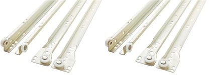 Liberty D68822C-W-TS 22-Inch Bottom Mount Drawer Slide (Pack of 2) - size: 22 Inch (Pack of 2)