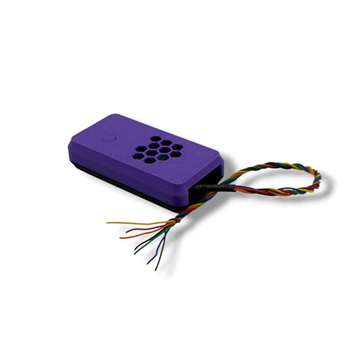 Raspberry Pi Pico Case, Protective Enclosure with Micro-USB Port Access, Passive Ventilation (Purple) - color: Purple