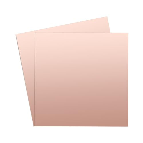 uxcell 2pcs 200x200mm Double Sided Copper Clad Laminate PCB Circuit Board FR4 1mm Thickness DIY Prototyping PCB Board - size: 200x200mmx1mm