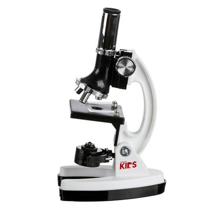 AmScope - Kids 48pc 120X-1200X Biological Microscope Educational Starter Kit - color: White, size: 12.5 x 9 x 6 inches