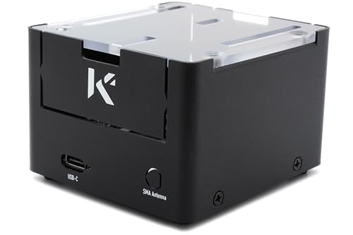 KKSB Case for Arduino Uno Q – Tall Aluminum & Steel Enclosure with Clear Polycarbonate Lid - style: Tall Clear Lid Case