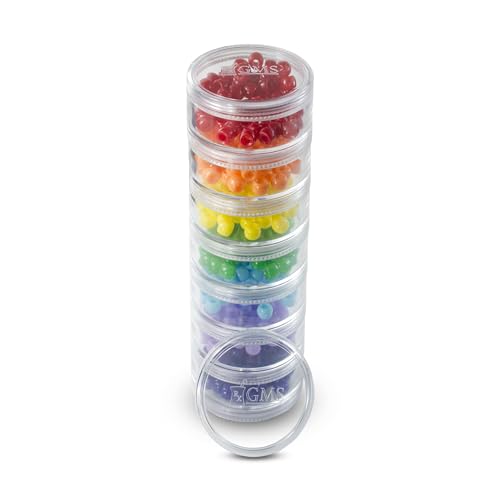 GMS Group Medical Supply, LLC 7 Day Medicine Pill Organizer - Stackable Pill Box - Fits Small Tablets & Vitamin Supplements - Keep Your Daily & Weekly Medicine Organized in One Place - Medium - Clear - size: Medium (Pack of 1)