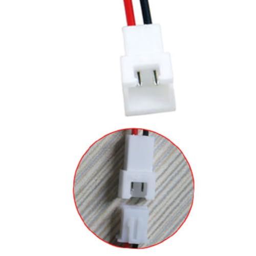 JST XH-2.54mm 2-Pin Male to 2-Pin Female Connector Plug Extension Cable