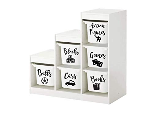 Toys Storage Organization Labels