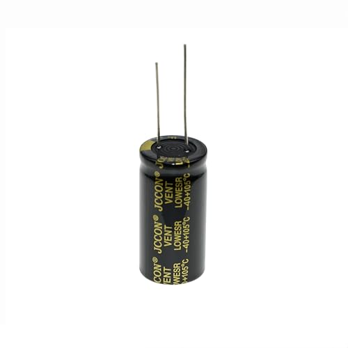 5 Pieces 250V 330UF 18x35mm Lead Wire Aluminum Electrolytic Capacitor High Frequency Low Equivalent Series Resistance 250 Volt 330 UF - size: 250V330UF