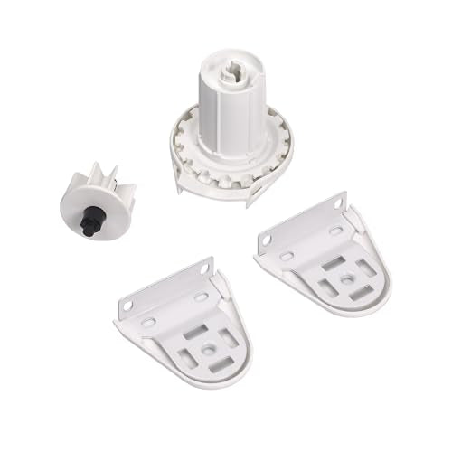 Rollerhouses RHSA38-A 38mm Metal Roller Blind Fittings Repair Parts Kit Brackets Heavy Duty 1.5 Inch/Rollease Skyline Roller Shade Mounting Brackets - style: 1.5 Inch(38mm) Shade tube
