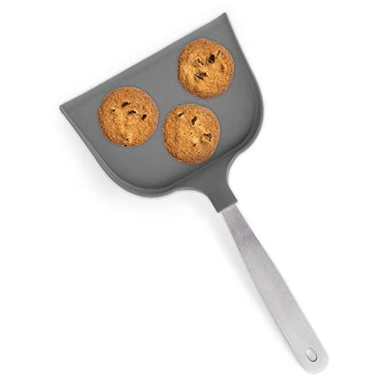 Mrs. Anderson’s Baking Jumbo Cookie Spatula, 18/8 Stainless Steel and Nylon, Over 6-Inches Wide - size: Jumbo 6-Inch Wide, Silicone