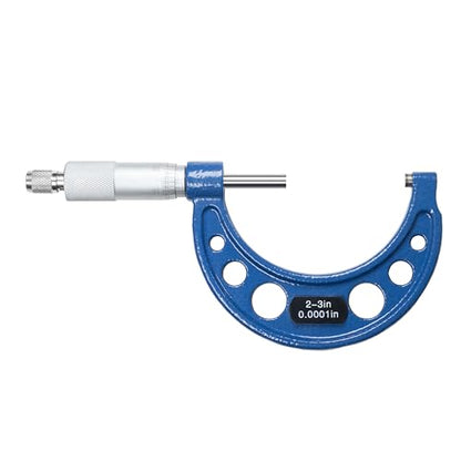 HFS 2-3 Inch Outside Micrometer, 0.0001Inch Accuracy, Micrometer Gauge - size: 2-3"x0.0001", style: Classic Ratchet