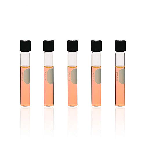 ULAB Test Tubes with Black Screw Caps, Vol.10ml, Dia.16x100mm with Marking Area, Test Tubes Shot Glasses, Borosilicate Glass Material, Pack of 20, UTT1012 - style: Vol.10ml with Bakelite Screw Caps, 20pcs