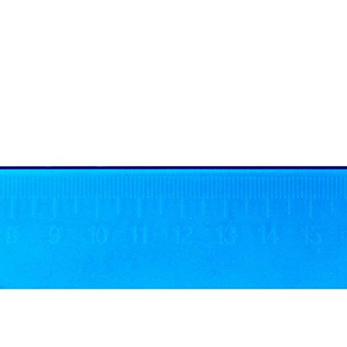 JAM PAPER Plastic Clipboards with Low Profile Metal Clip - Letter Size (9 x 12.5) - Blue - Clip Board Sold Individually - color: Blue, size: Single Clipboards