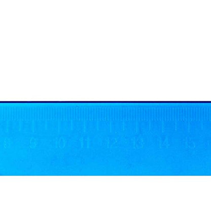JAM PAPER Plastic Clipboards with Low Profile Metal Clip - Letter Size (9 x 12.5) - Blue - Clip Board Sold Individually - color: Blue, size: Single Clipboards