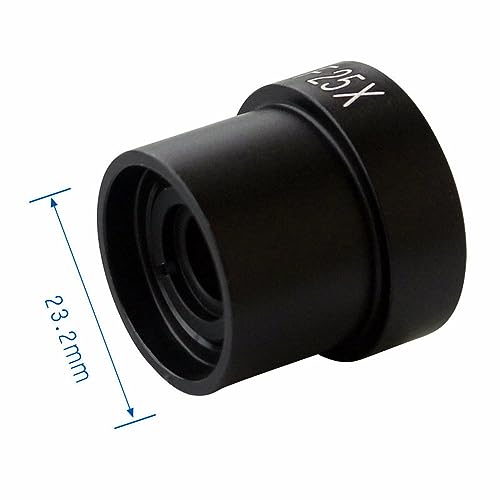 25X Microscope Eyepiece Lens 23.2mm for Biological Microscopes Industry