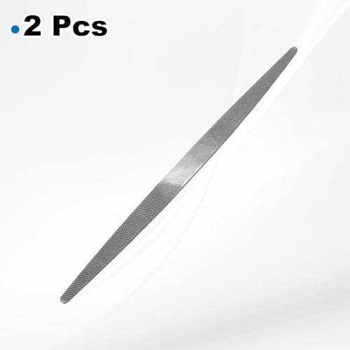 HARFINGTON 2pcs Wood Rasp File 11.8x200mm Tapered Flat Hand Rasp File