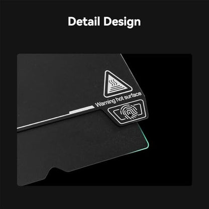 Creality K1 Max Build Plate Kit 315 * 310mm, Double Sided Epoxy Resin High-Strength Printing Platform for K1 Max, Ender 3 Max Neo, Ender 3 S1 Plus 3D Printers - style: K1 Max Epoxy Resin PEI Plate
