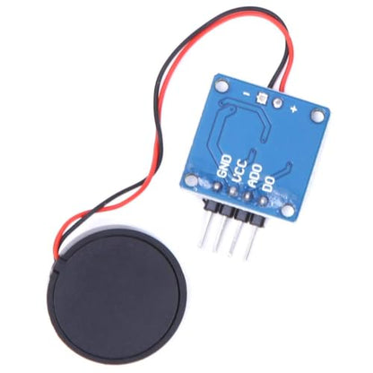 2 PCS Vibration Switch Sensor Module, Piezoelectric Vibration Tapping Sensor Module Vibration Switch Module Vibration Sensor Module used in combination 5.0V DC AD/DO (2)