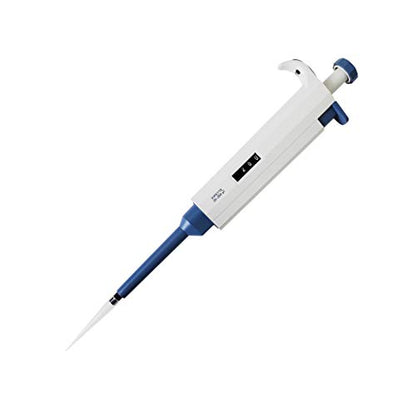 Variable Volume Single Channel Pipette, Adjustable Pipettor, 20-200 microliter - size: 20-200µl