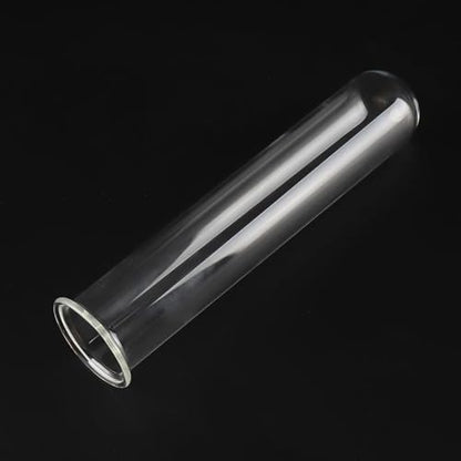 GSHLLO 8 Pcs Clear Test Tubes Hydroponic Glass Tube Floral Water Tubes House Plant Propagation Test Tubes Resin Vase Model Test Tube Liquid Storage Tubes Science Experiment Tubes