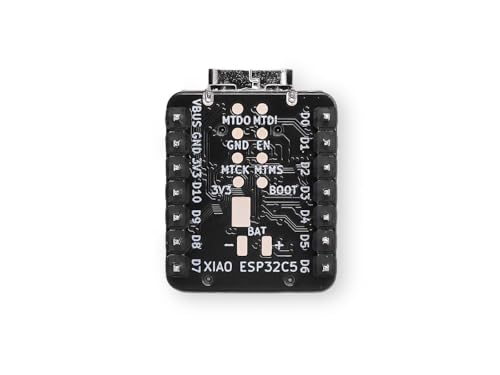 Seeed Studio XIAO ESP32-C5 Pre-Soldered Board, 2.4/5GHz Dual-Band Wi-Fi 6 - color: ESP32C5, size: Pre-Soldered