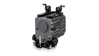 Tilta Camera Cage Basic Kit Compatible with Sony FX6 Without Battery Plate | ARRI Rosettes | 15mm Rod Support | Multi-Functional Top Plate | Quick Release Baseplate | Accessory Mounting - style: Camera Cage w/o Battery Plate