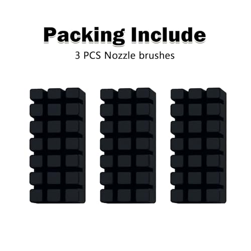 3 PCS AD5X Nozzle Brush Quick Swap Nozzle Cleaning Tool - size: 3 PCS