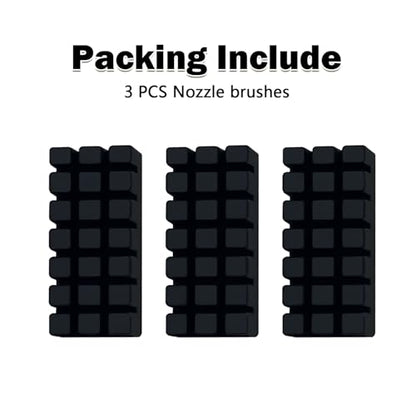 3 PCS AD5X Nozzle Brush Quick Swap Nozzle Cleaning Tool - size: 3 PCS