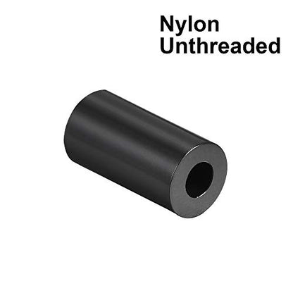 uxcell Nylon Round Spacer Washer 3.2mm ID 7mm OD 11mm Height for M3 Screws Black 100Pcs - size: 3.2mmx7mmx11mm