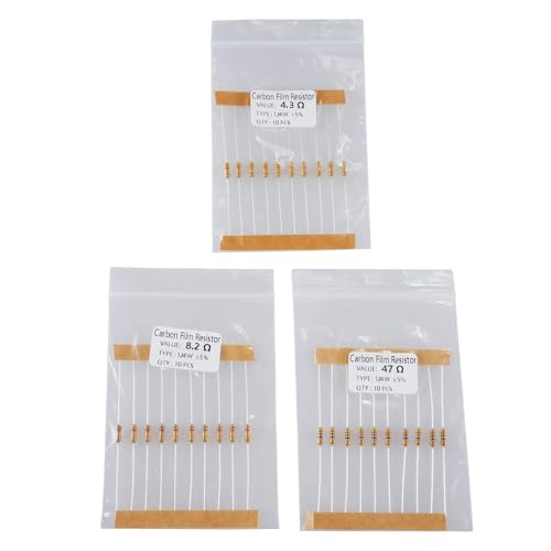 150 Values 1500 Pieces Resistor Kit 0 Ohm-10M Ohm 1/4W 5% - style: 1/4W 5% 1500 PCS