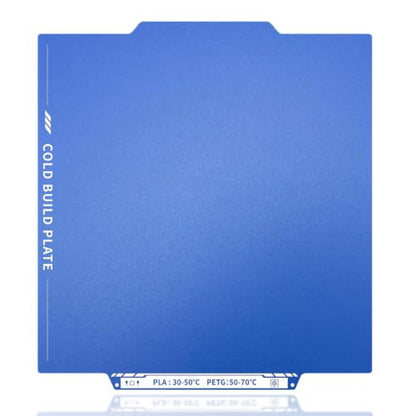 Cold Texture PEI Build Plate for Flashforge Creator 5/5 Pro - size: 266x293mm