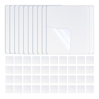 ZOMPAGO Heavy Duty Double Sided Mounting Square Tape Picture Hanging 50PCS - size: 50PCS（Square）