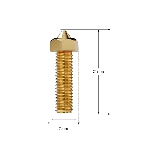 12Pcs 0.4mm Nozzles for Anycubic Kobra,Kobra Neo/go,Ender Mega/Mega S/Pro/X - size: For kobra