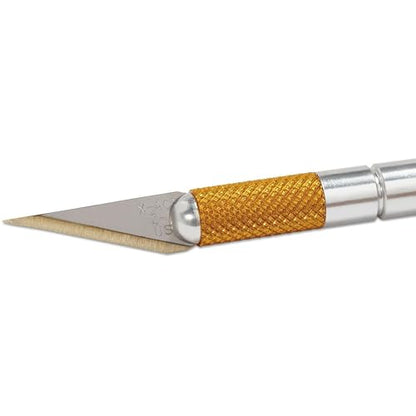 X-ACTO #1 Z-Series Precision Utility Knife, Metal, Silver, Aluminum Handle, Includes Safety Cap - For Precise, Fine Cuts - style: Z-Series #1 Knife (Pack of 1)