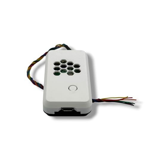 Raspberry Pi Pico Case, Protective Enclosure with Micro-USB Port Access, Passive Ventilation (White/Black) - color: White/Black