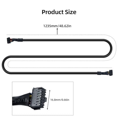 FYSETC Replacement Cord for Crealiity Print Head: K2 Original Hotend Cable Connect Extruder Hot End and Adapter Board for Crealiity K2 3D Printer Parts Not for K2-Pro