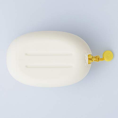 LIHIT LAB PuniLabo Mini Zipper Pouch, Horizontal, 2.2" x 2.7", Penguin (A7780-10), Small: 2.2" Ã— 2.7" - color: Penguin, size: 2.2" × 2.7"