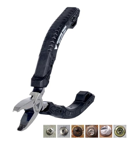 VAMPLIERS 5" Mini Stripped M2 Screw Extractor Pliers ESD Safe TPR Handles - style: 5" Mini Pliers