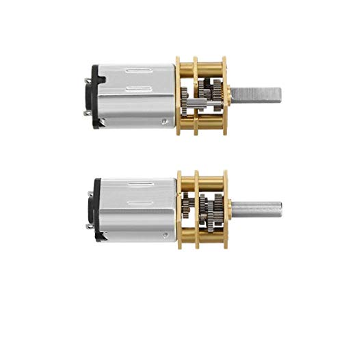 2PCS Gear Motor DC6V 30RPM Micro Gear Box Speed Reduction Motor 0.18A Electric Geared Motors