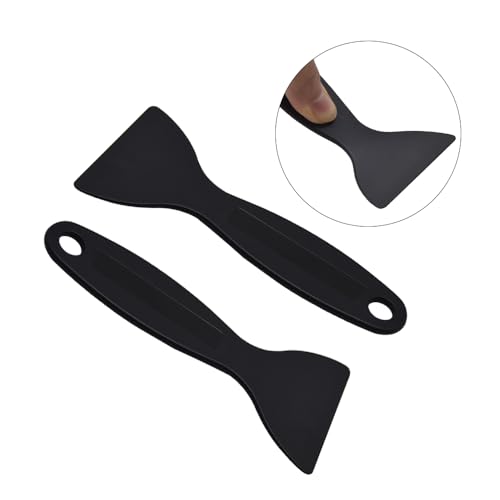 5PCS Resin Scraper, Plastic Spatula Paint Scrapers Flexible Putty Knife Air Bubble Remover Sticker Installation Tool for 3D Printing Resin Removal, Spackling, Patching, Decal, Wallpaper