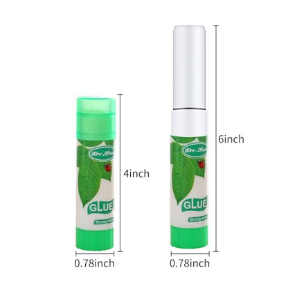 3D Printer Glue Stick – PVP Solid Glue for Heat Bed, Prevents Warping, Easy Release & Washable, Compatible with PLA,ABS,HIPS,PET,ASA Filaments, and Various Build Plates (Green) - color: Green