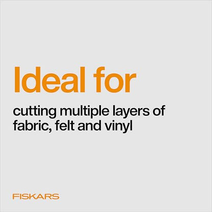 Fiskars 45mm Loop Titanium SoftGrip Rotary Cutter for Fabric - color: Softgrip, size: 45mm