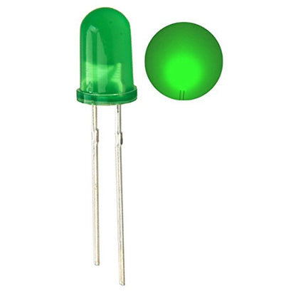 100pcs Ultra Bright 5mm LED Light Emitting Diode Diffused Green - color: 5mm Green 100pcs