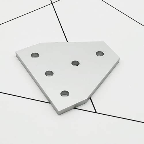 8Sets 1010 2525 Aluminum Extrusion Profile Hardware Corner Brackets - style: 8 sets T shape bracket with m5