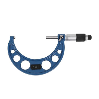 HFS(R) 3-4" Range Outside Micrometer - Ultra-High Precision, 0.0001" Graduation - size: 3-4"x0.0001", style: Pro Ratchet Comfort