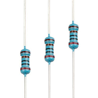 100pcs 2K ohm Resistor 1/4w (0.25 Watt) ±1% Tolerance Metal Film Fixed Resistor, Multiple Values of Resistance Optional - size: [E6P006] 2K ohm