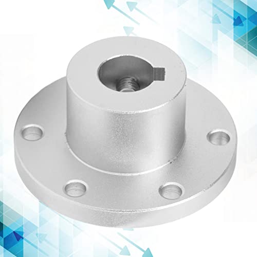 RC Flange Shaft Coupling, Transfer Coupler Aluminum Alloy High Strength 0.55in for RC Car Motor and Gearbox