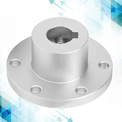 RC Flange Shaft Coupling, Transfer Coupler Aluminum Alloy High Strength 0.55in for RC Car Motor and Gearbox