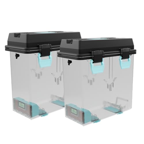 Polymaker PolyDryer Filament Storage Box XL 2-Pack, Up to 3kg Spool - color: Polydryer Box XL 2-pack (Fits Up to 3kg Spools, Only Storage Box)