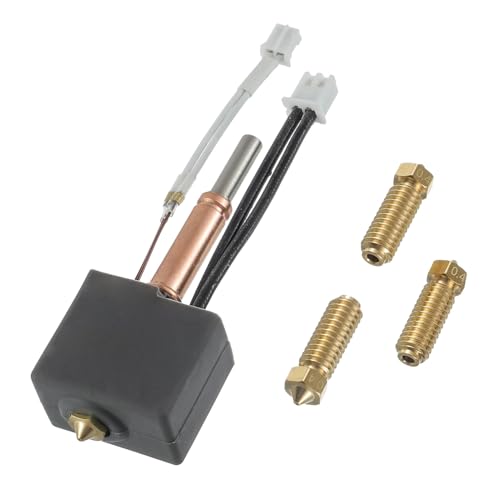 Kobra 3 Hotend 3D Printer Extruder Kit with 3 Brass Nozzles 0.4mm - style: For Kobra 3&Kobra 3 Combo